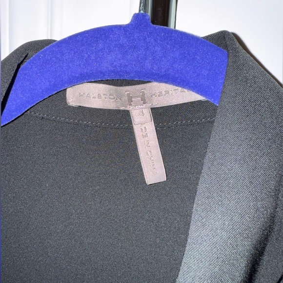 Elegant Black Dress Halston Heritage Size 4 EUC - Picture 5 of 9